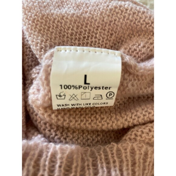 Cardigan Soft Pink Open Women Long Stylish Ribbed Bottom Soft Casual Soft Knit - Picture 8 of 9